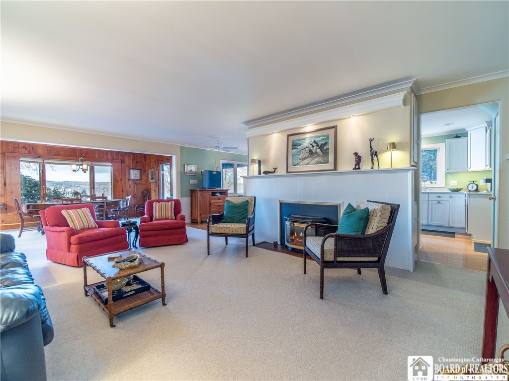 3605 Overlook Terrace Ellery, NY 14712 - Photo 23 of 40 Alternate view of the living room with access to t