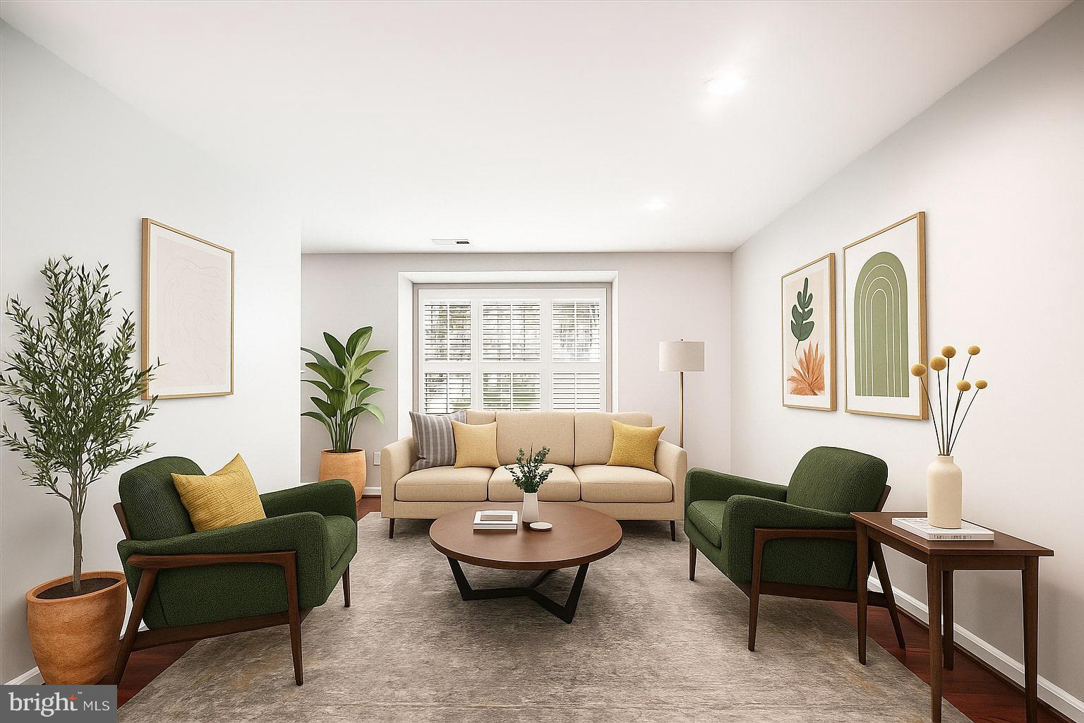 6709 Fairfax Road, Unit 72 Chevy Chase, MD 20815 - Photo 4 of 37 a living room with furniture and a large window