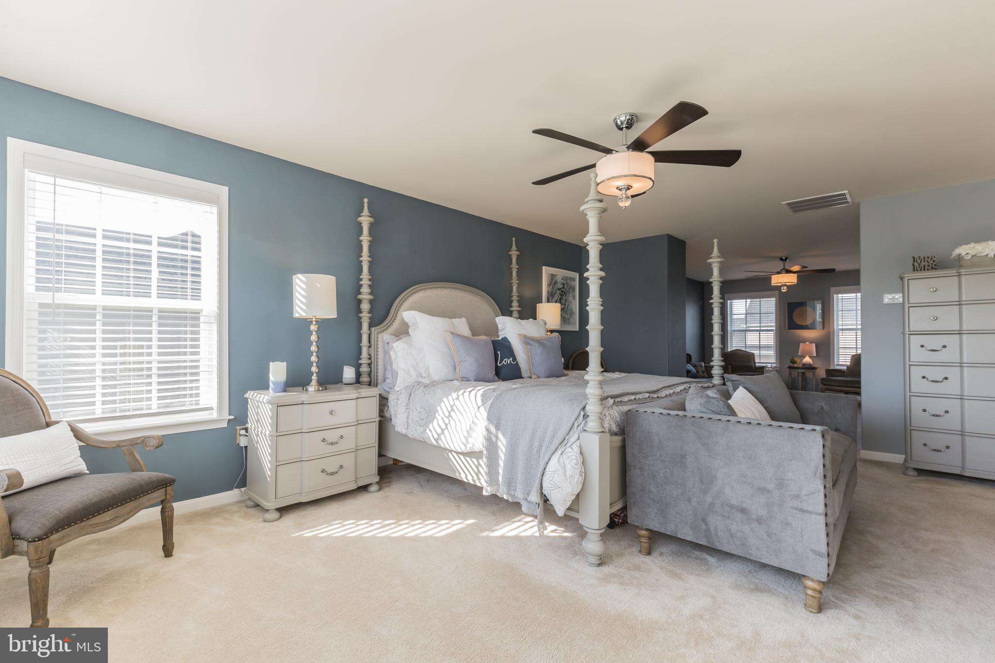 5 A Little Baltimore Road Newark, DE 19711 - Photo 17 of 27 a bedroom with bed and a large window