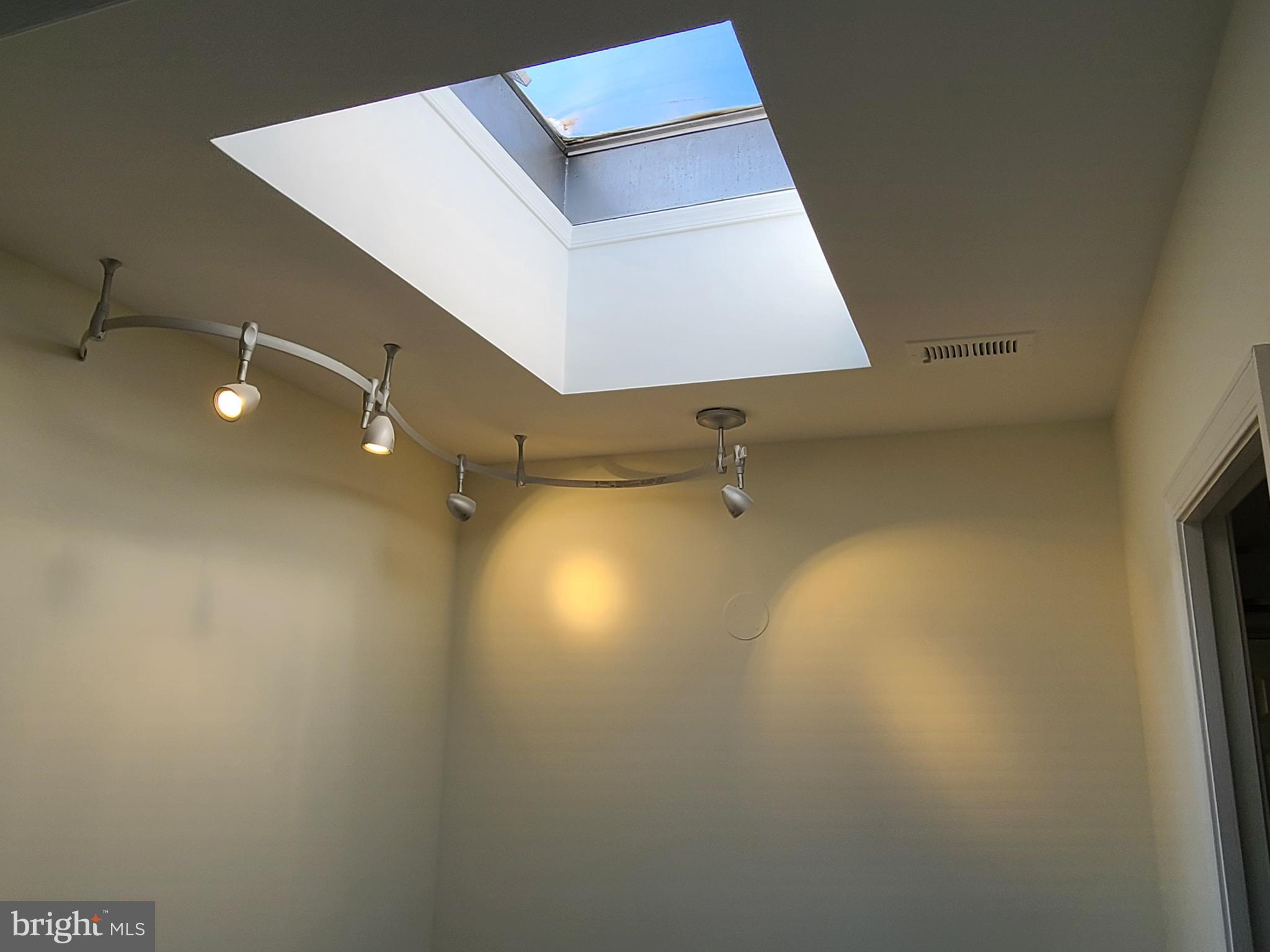 1803 T Street Northwest, Unit D Washington, DC 20009 - Photo 11 of 14 Skylight at top of stairs