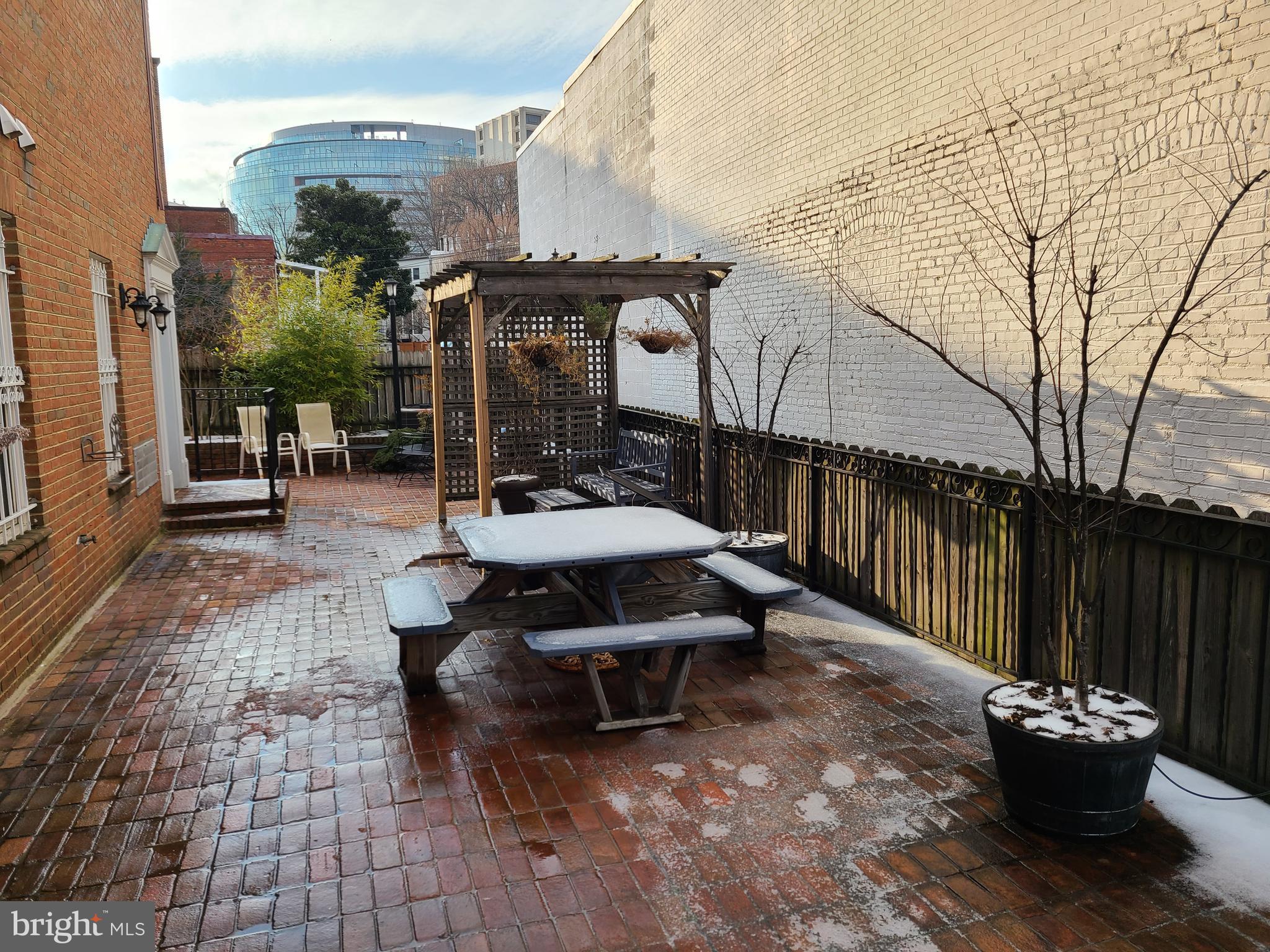 1803 T Street Northwest, Unit D Washington, DC 20009 - Photo 12 of 14 Common Patio