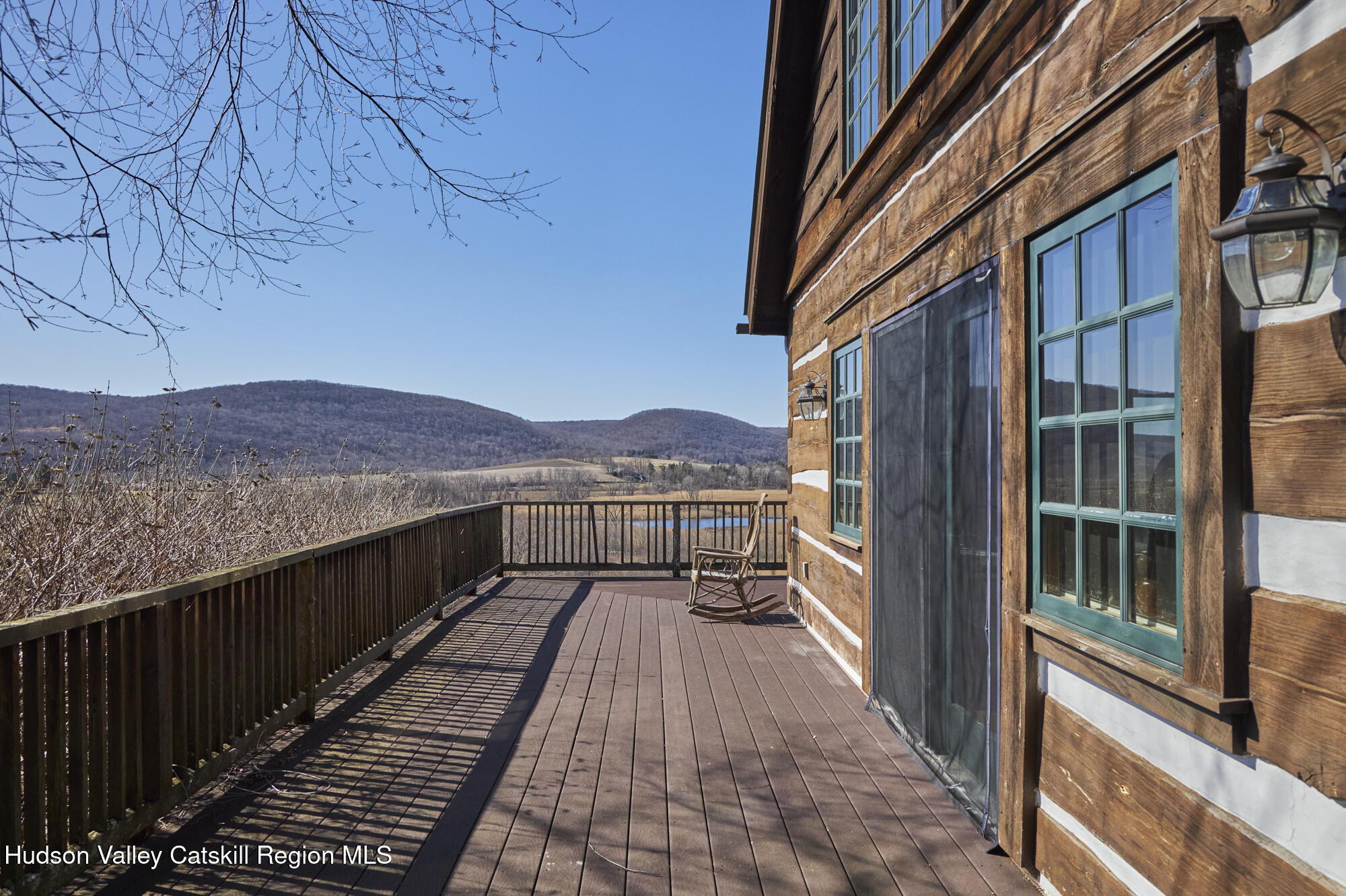 87 Kaye Road Millerton, NY 12546 - Photo 5 of 46 a view of balcony with a potted plant