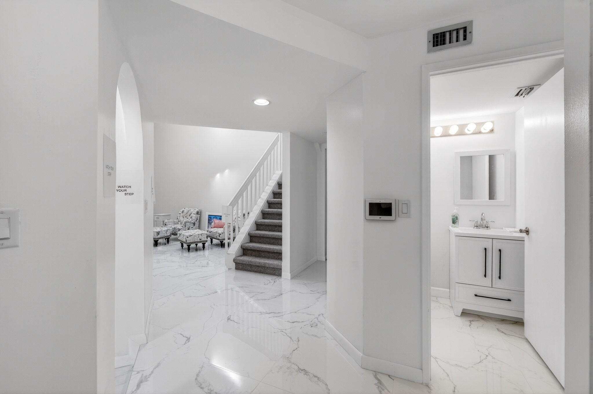 7865 La Mirada Drive Boca Raton, FL 33433 - Photo 5 of 61 Foyer entry and half bath