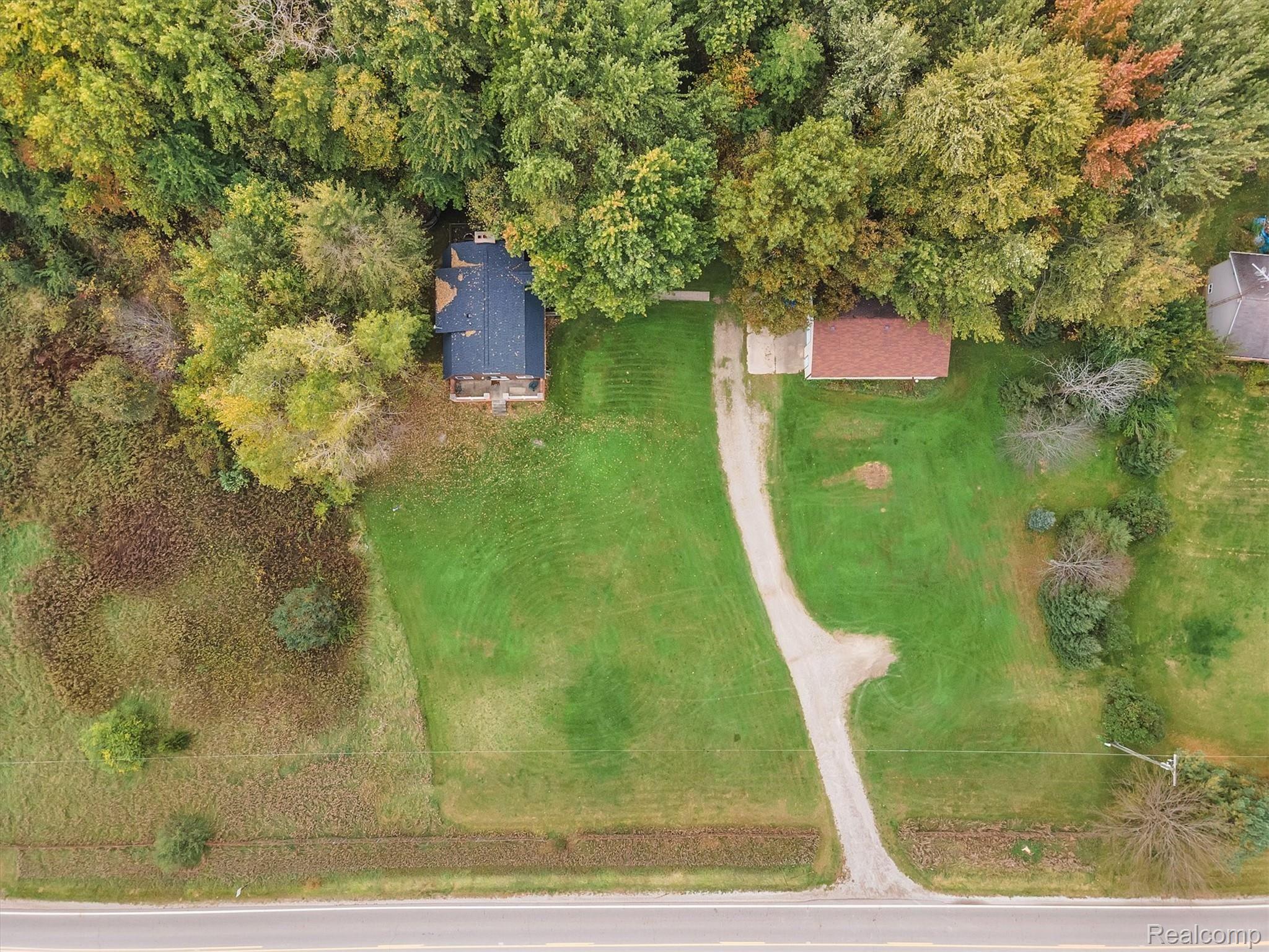 5190 South Bull Run Road Gregory, MI 48137 - Photo 24 of 38 View from above
