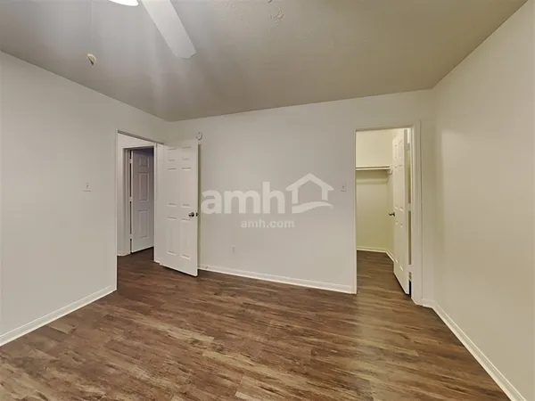wooden floor in an empty room