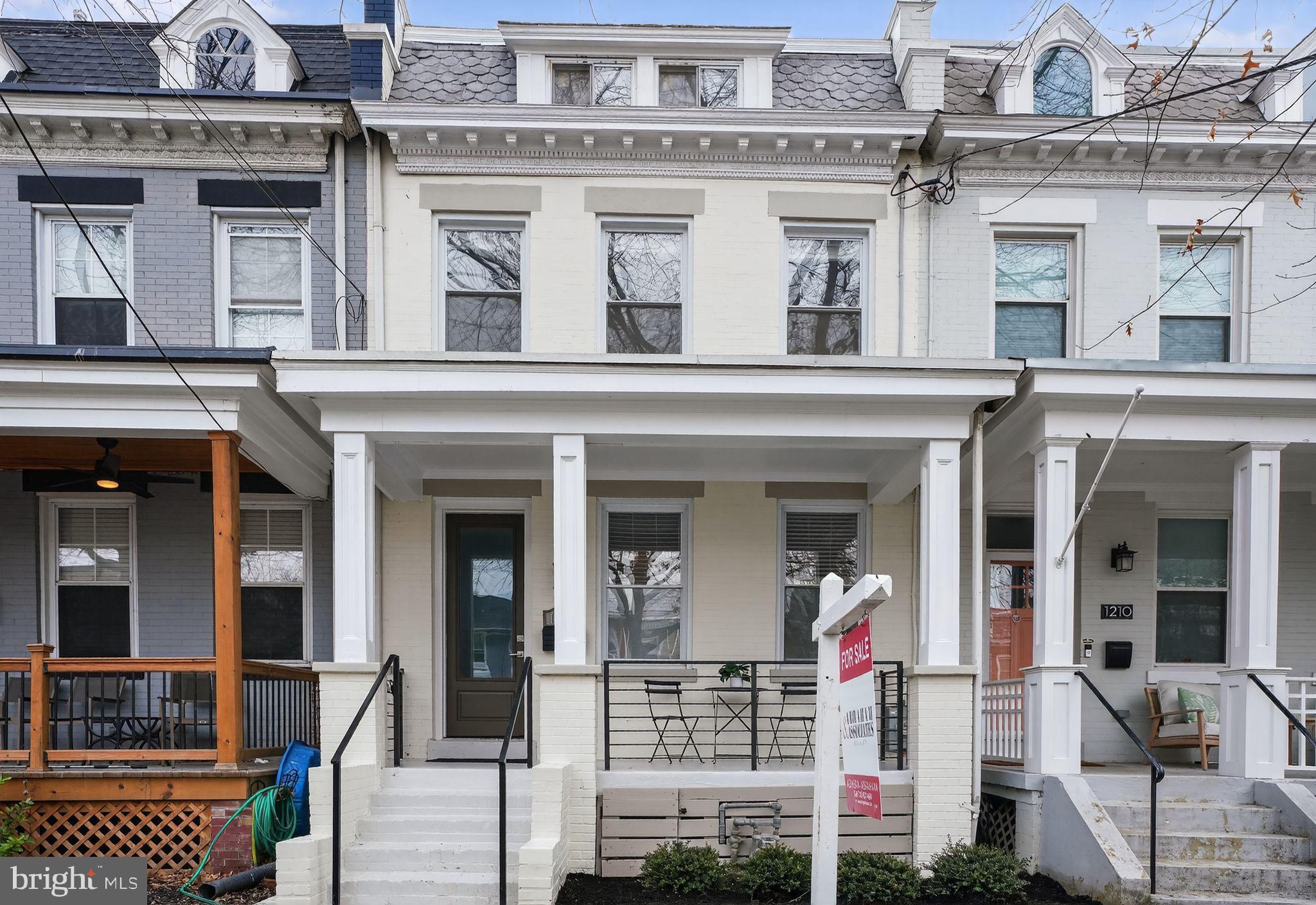 1208 Shepherd Street Northwest Washington, DC 20011 - Photo 25 of 27 front view of a building