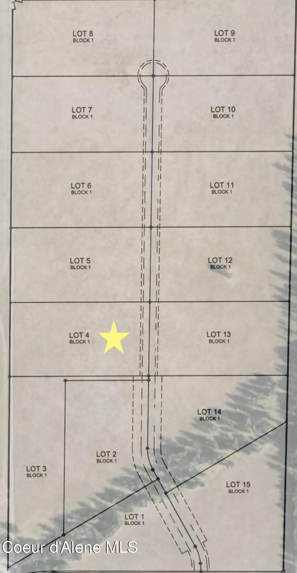 Lot 4 North Stonemason Way Rathdrum, ID 83858 - Photo 7 of 7 Aerial lot configuration