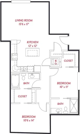 $2,700 | 730 North Washington Avenue, Unit 342, Minneapolis, MN 55401