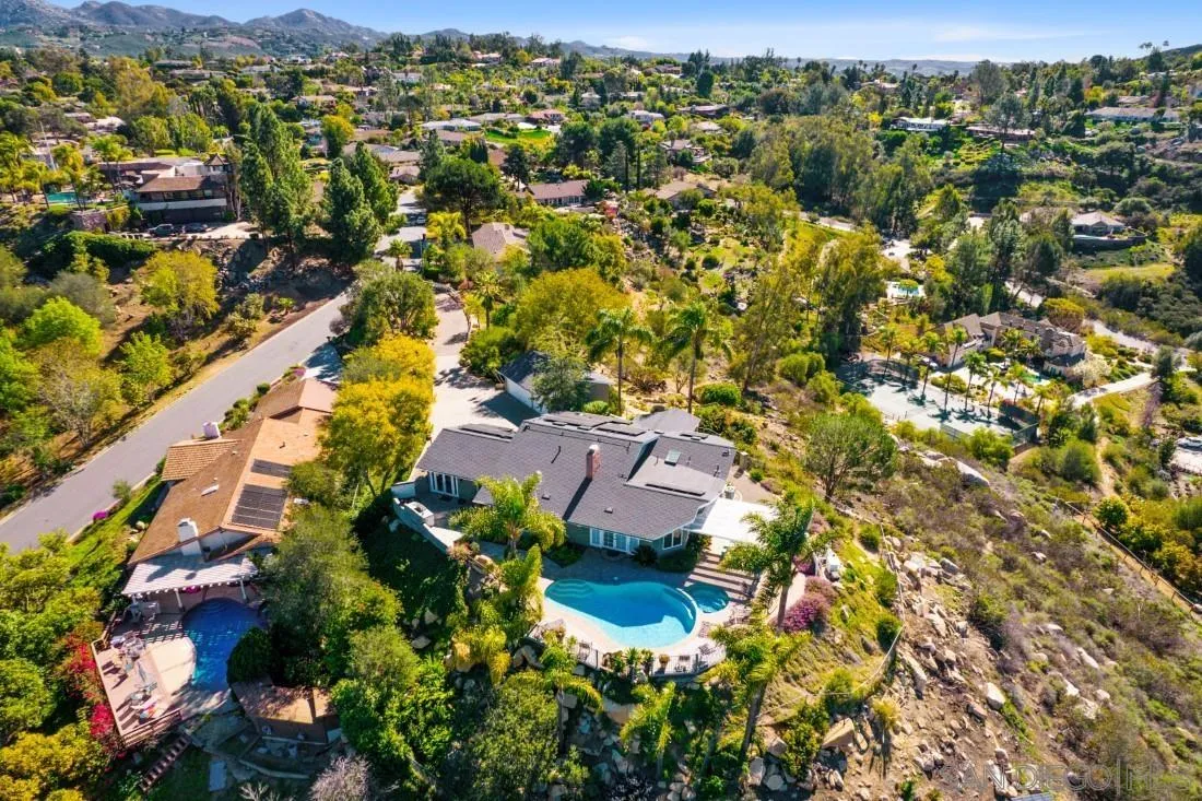 16033 Stoney Acres Road Poway, CA 92064 - Photo 4 of 60 an aerial view of residential houses with outdoor space
