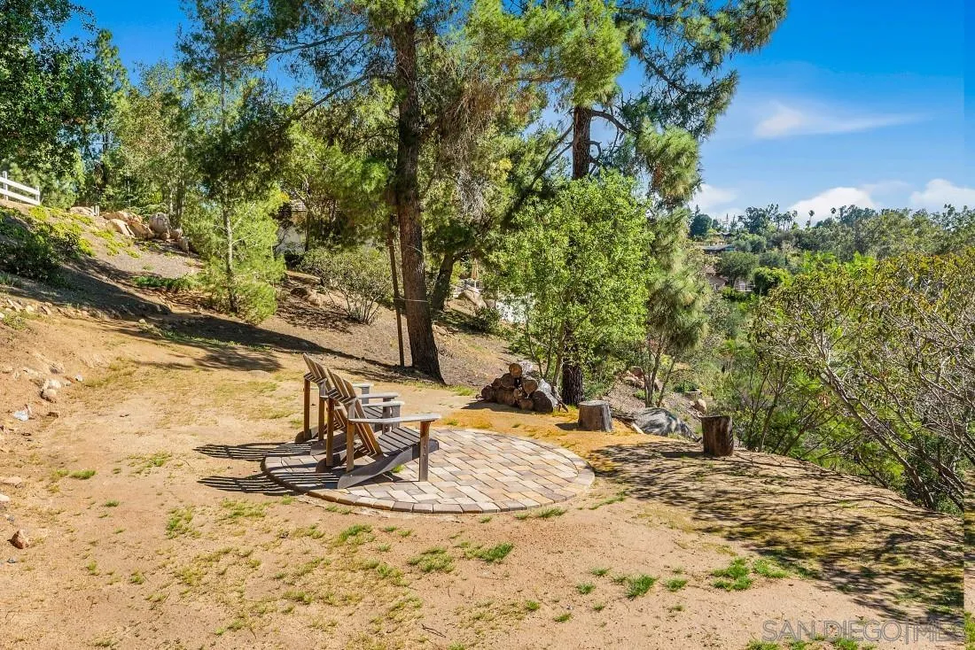 16033 Stoney Acres Road Poway, CA 92064 - Photo 57 of 60 a view of a backyard of the house