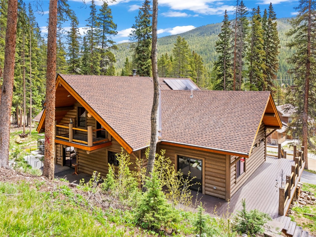 433 97 Circle Blue River, CO 80424 - Photo 34 of 43 an aerial view of a house