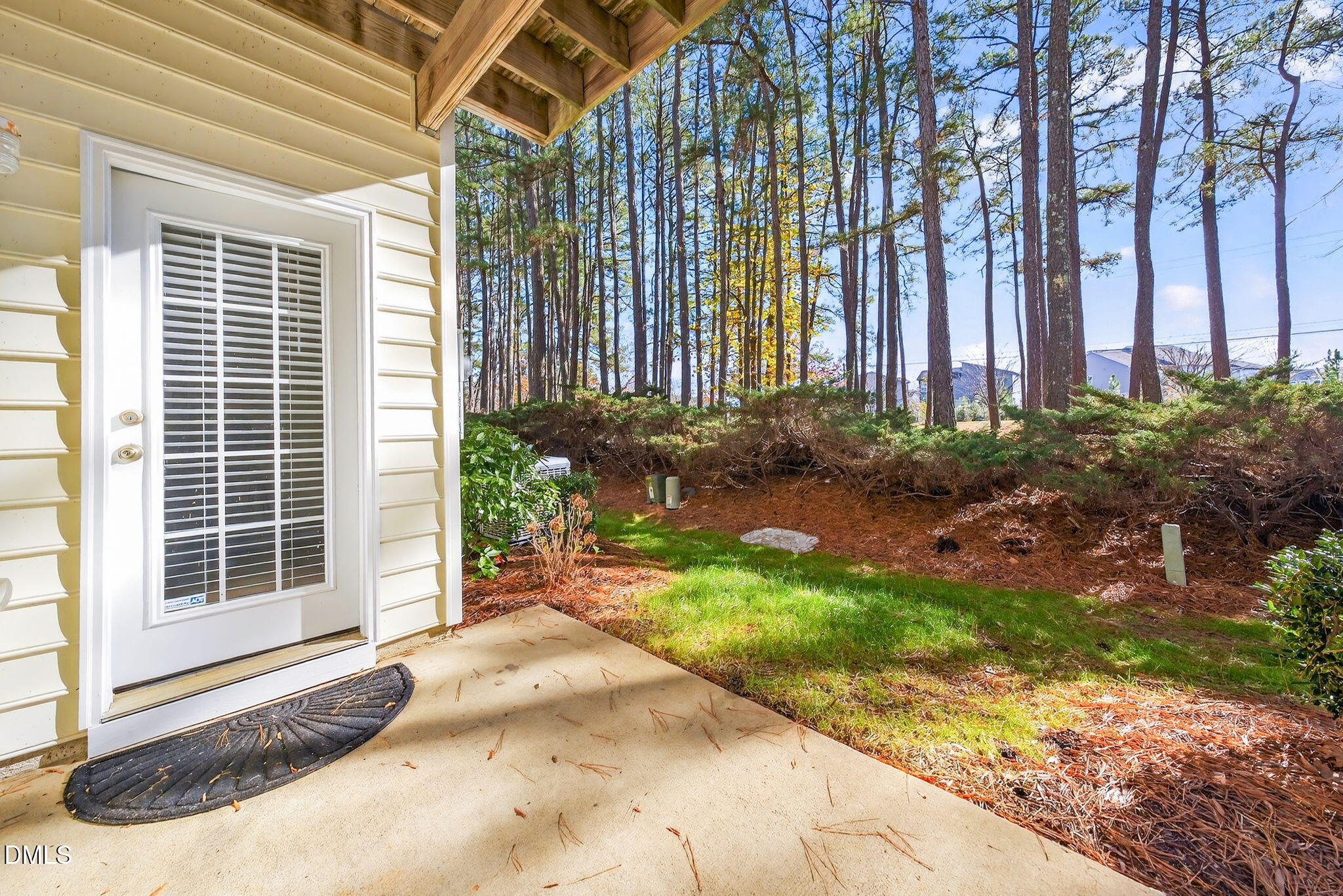 4523 Pale Moss Drive Raleigh, NC 27606 - Photo 13 of 42 a view of a backyard with pathway