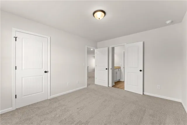 a view of empty room