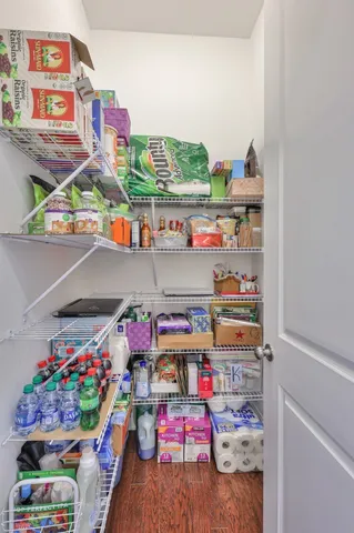 a room with toys and wooden floor