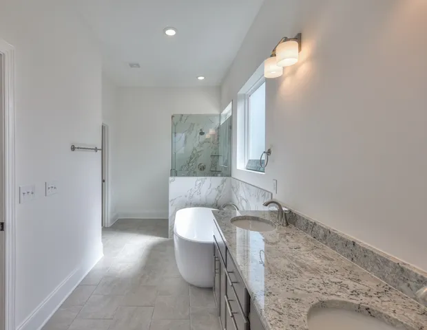 a living room with a couch and a table