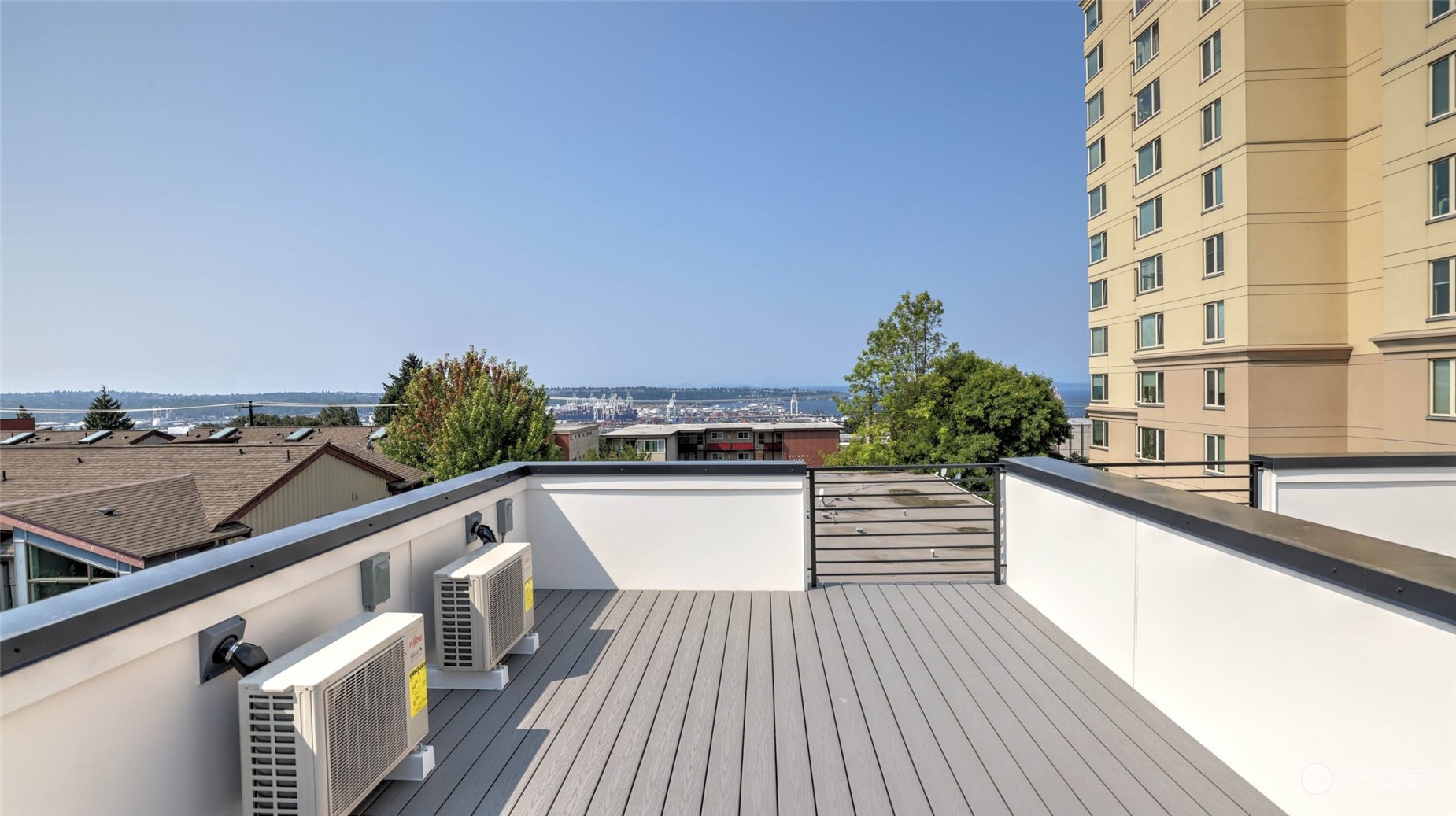 1713 14th Avenue South Seattle, WA 98144 - Photo 17 of 26 a view of balcony with wooden floor and seating space