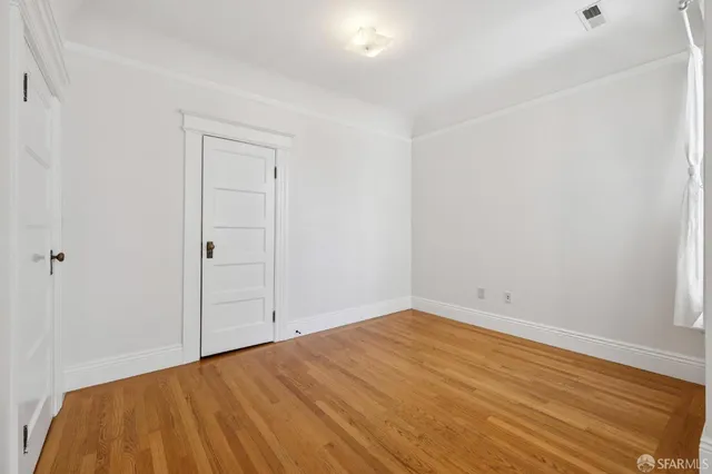 a view of empty room