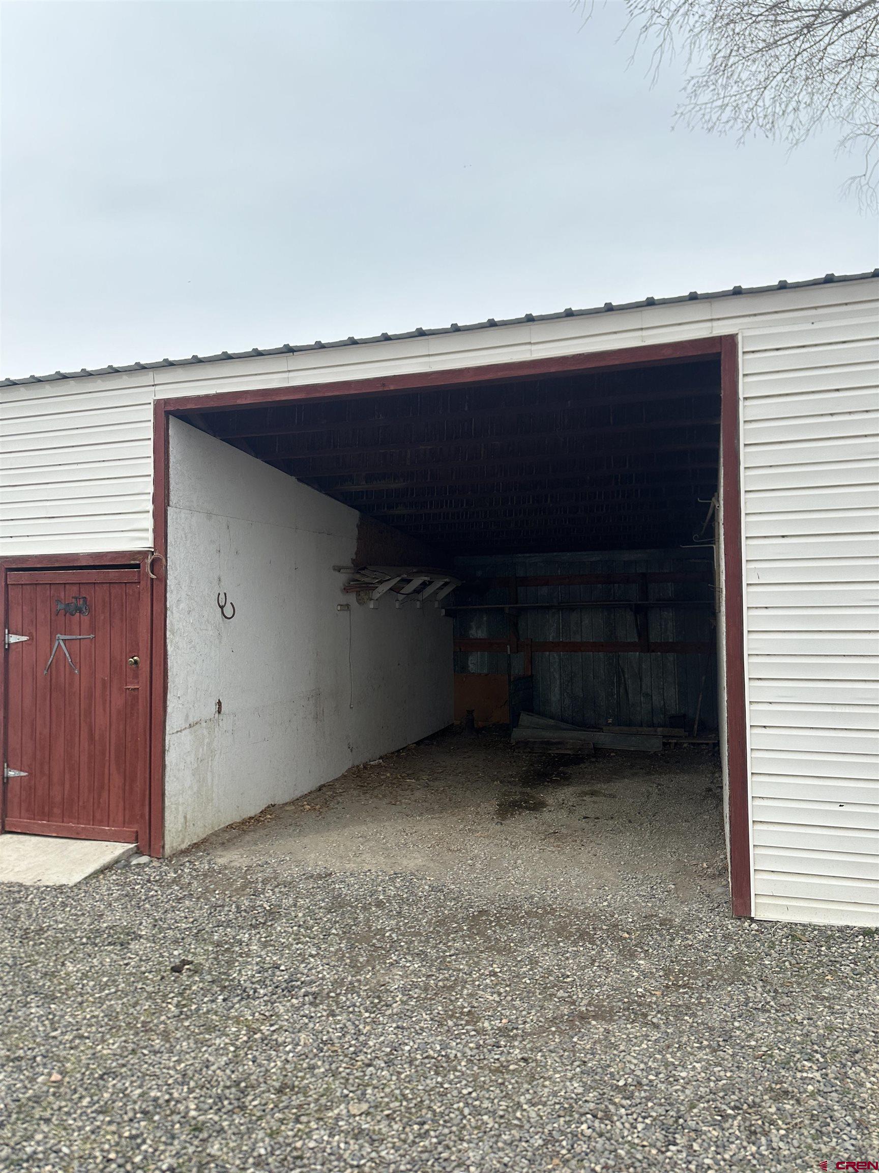 57001 Begonia Road Olathe, CO 81425 - Photo 8 of 37 a view of a garage