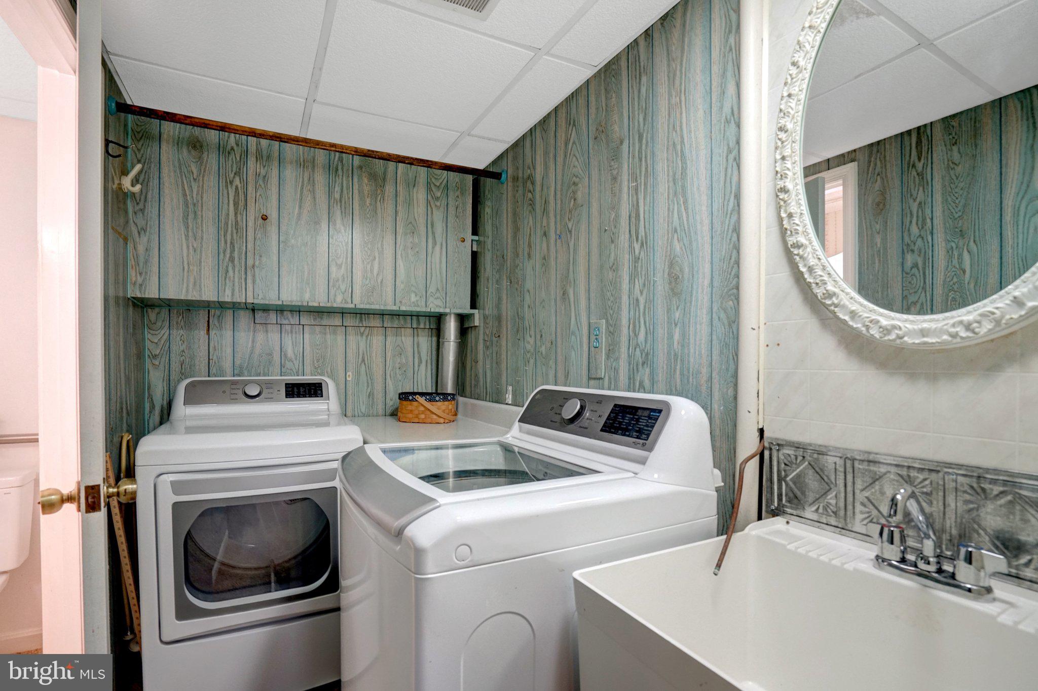4902 Ravensworth Road Annandale, VA 22003 - Photo 45 of 63 Laundry Room; attached 1/2 Bathroom