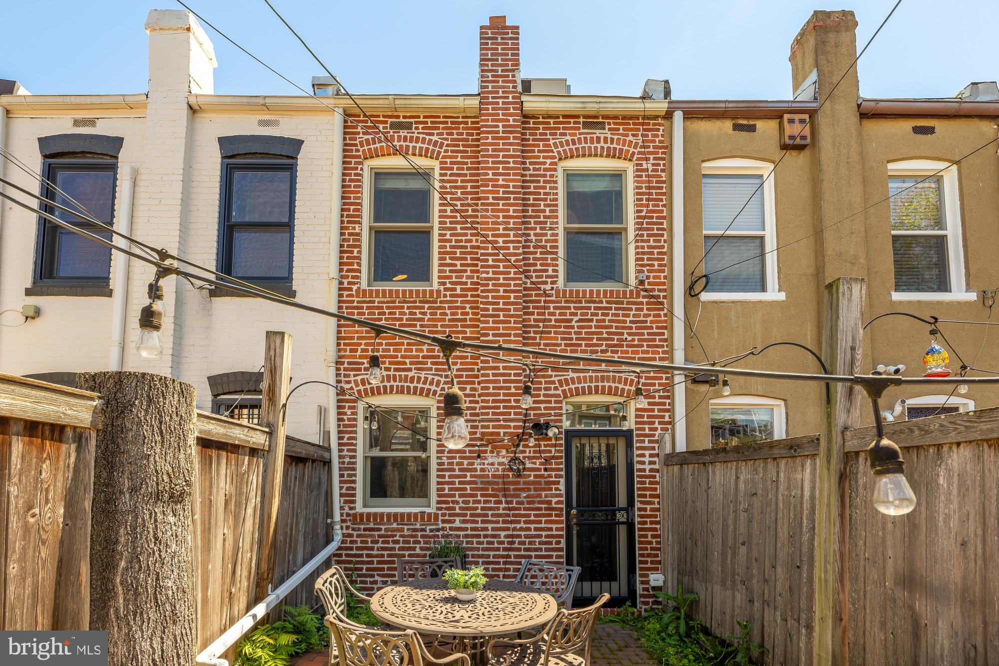 260 Warren Street Northeast Washington, DC 20002 - Photo 12 of 17 Charming brick facade with cozy patio.