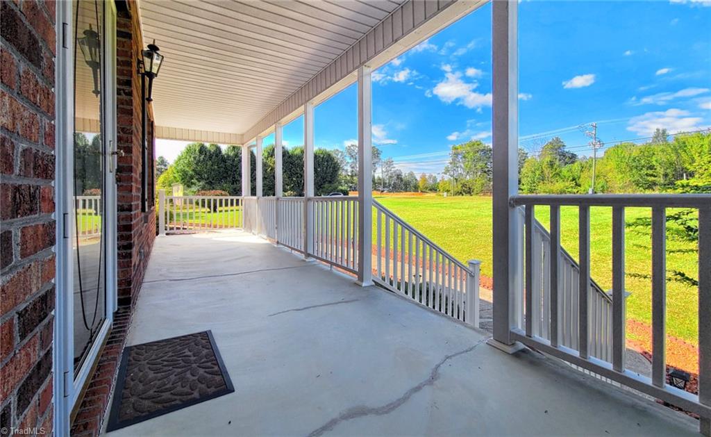 2301 Griffith Road Winston-Salem, NC 27103 - Photo 3 of 50 Large front porch leading to the living room