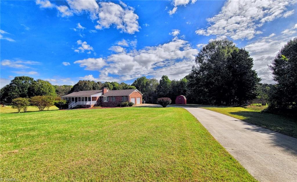 2301 Griffith Road Winston-Salem, NC 27103 - Photo 44 of 50 Front view of the house as seen from Griffith Rd