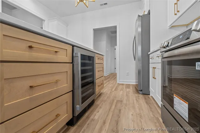 a view of a walk in closet