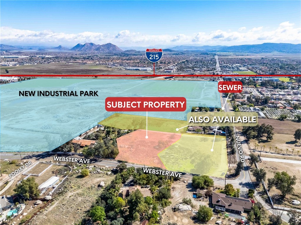 24002 Nuevo Road Perris, CA 92570 - Photo 4 of 7 1.63 acres vacant land for sale in opportunity zone 1/2 mile from the I-215 interchange