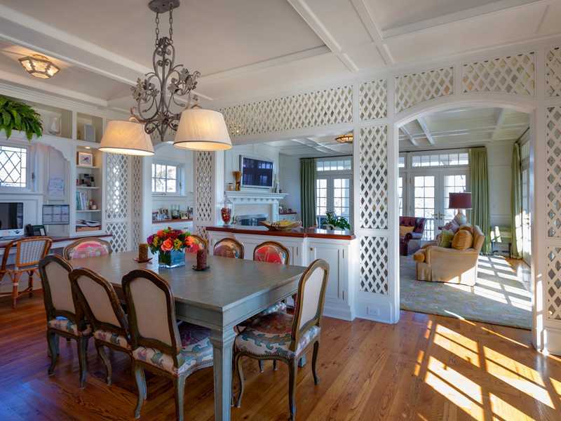 107 Long Neck Point Road Darien, CT 06820 - Photo 10 of 25 a view of a dining room and livingroom view