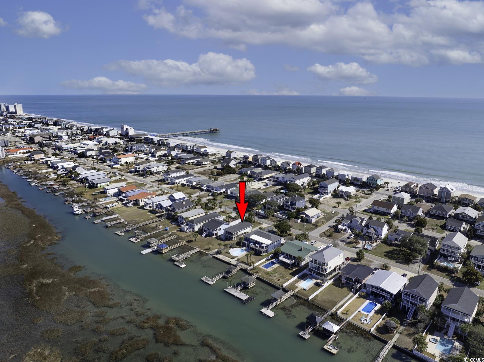 342 State Rd S-26-530 Murrells Inlet, SC 29576 - Photo 17 of 38 Bird's eye view with a water view