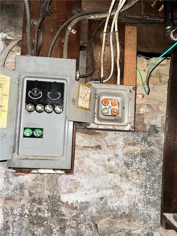 a view of water heater room