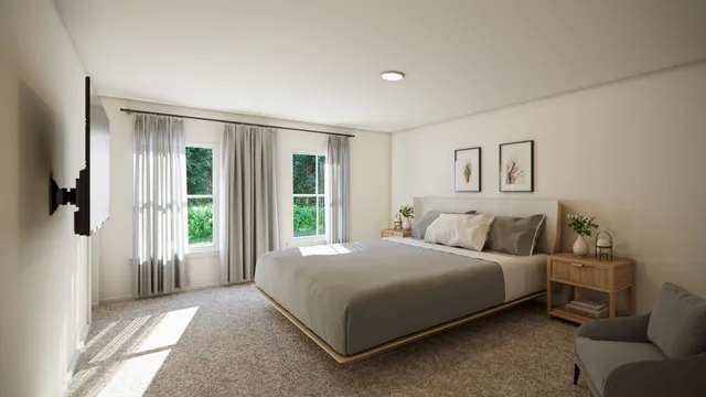 a bathroom with a sink double vanity and shower