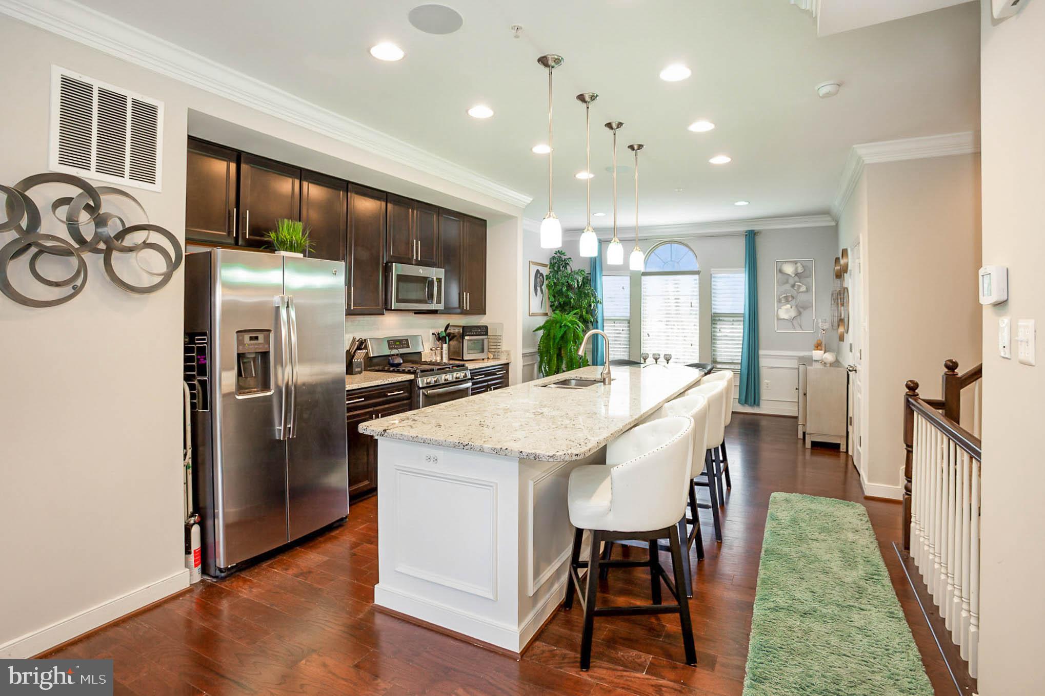 3421 Pintail Road Baltimore, MD 21222 - Photo 15 of 42 Kitchen with Hardwood Floors