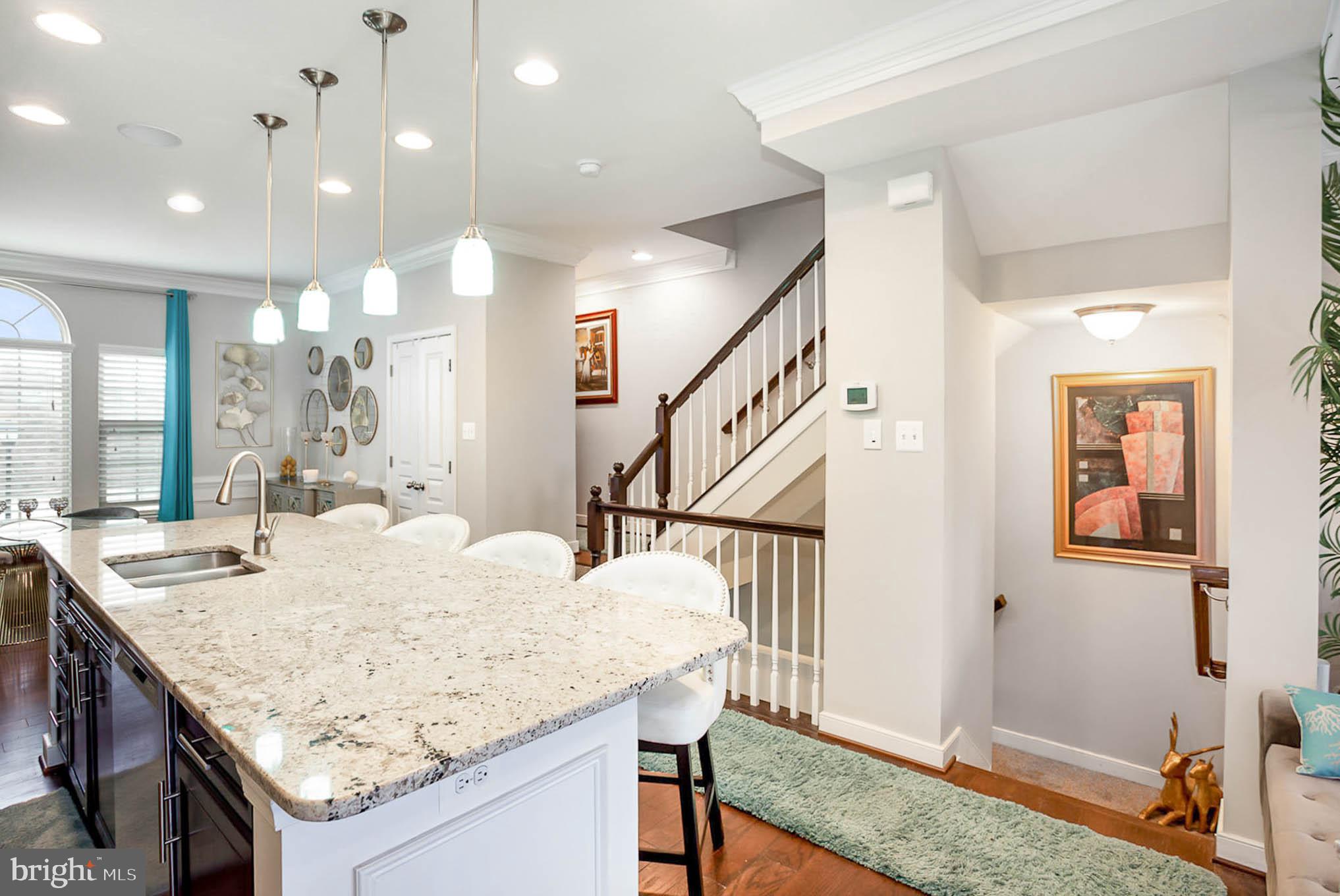 3421 Pintail Road Baltimore, MD 21222 - Photo 17 of 42 Pendant Lights above Island