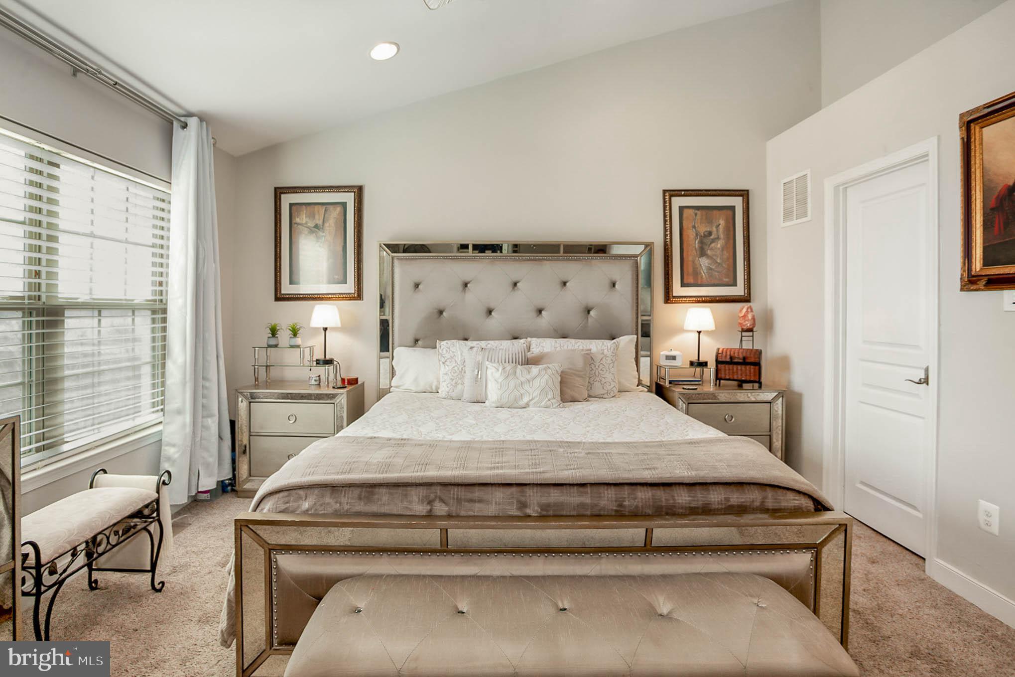 3421 Pintail Road Baltimore, MD 21222 - Photo 21 of 42 Primary Bedroom with Vaulted Ceiling