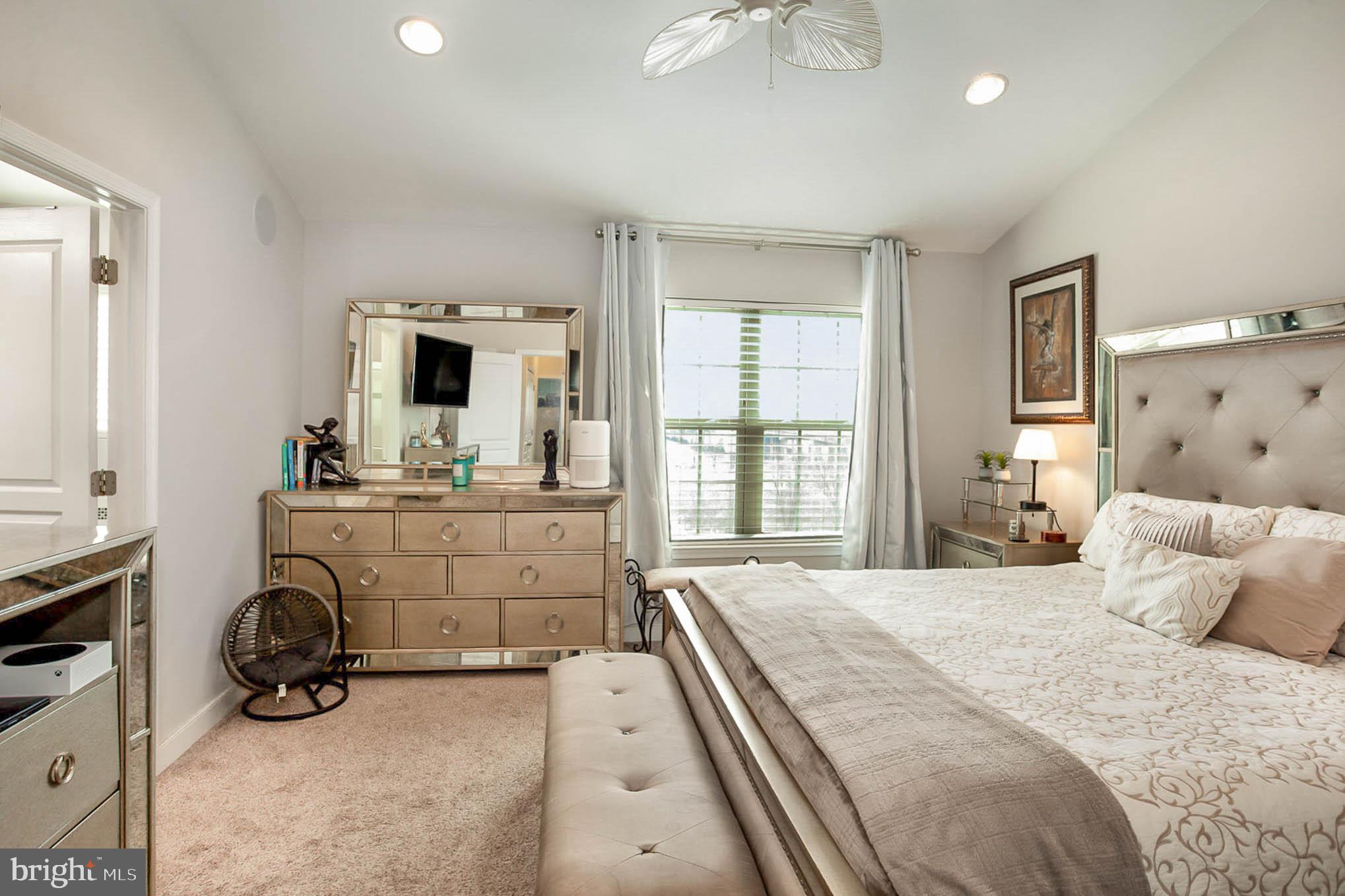 3421 Pintail Road Baltimore, MD 21222 - Photo 22 of 42 Primary Bedroom with Ceiling Fan