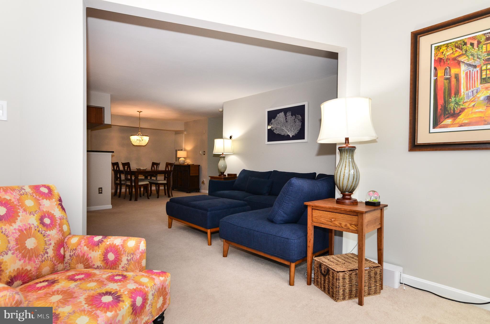 2217 Lovedale Lane, Unit C Reston, VA 20191 - Photo 21 of 37 Living Room from the sunroom