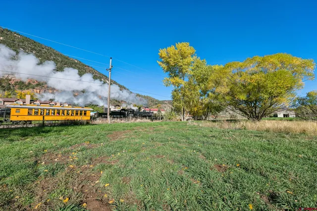 a view of a big yard