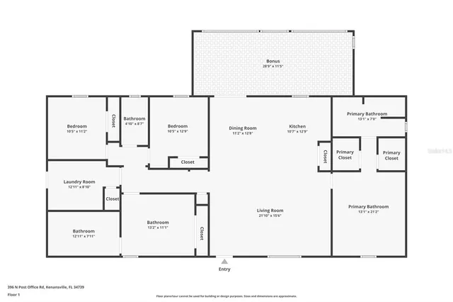 $850,000 | 396 North Post Office Road, Kenansville, FL 34739