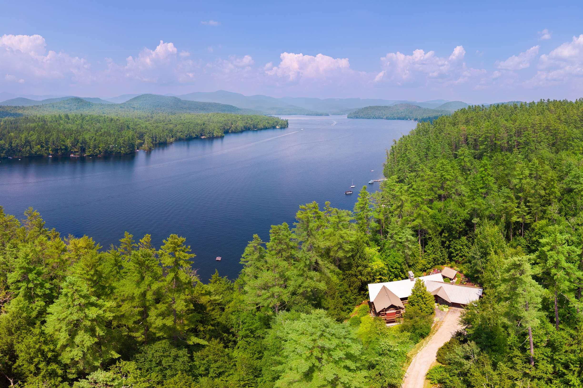 242 Dragon Fly Road Lovell, ME 04051 - Photo 1 of 37 Kezar aerial