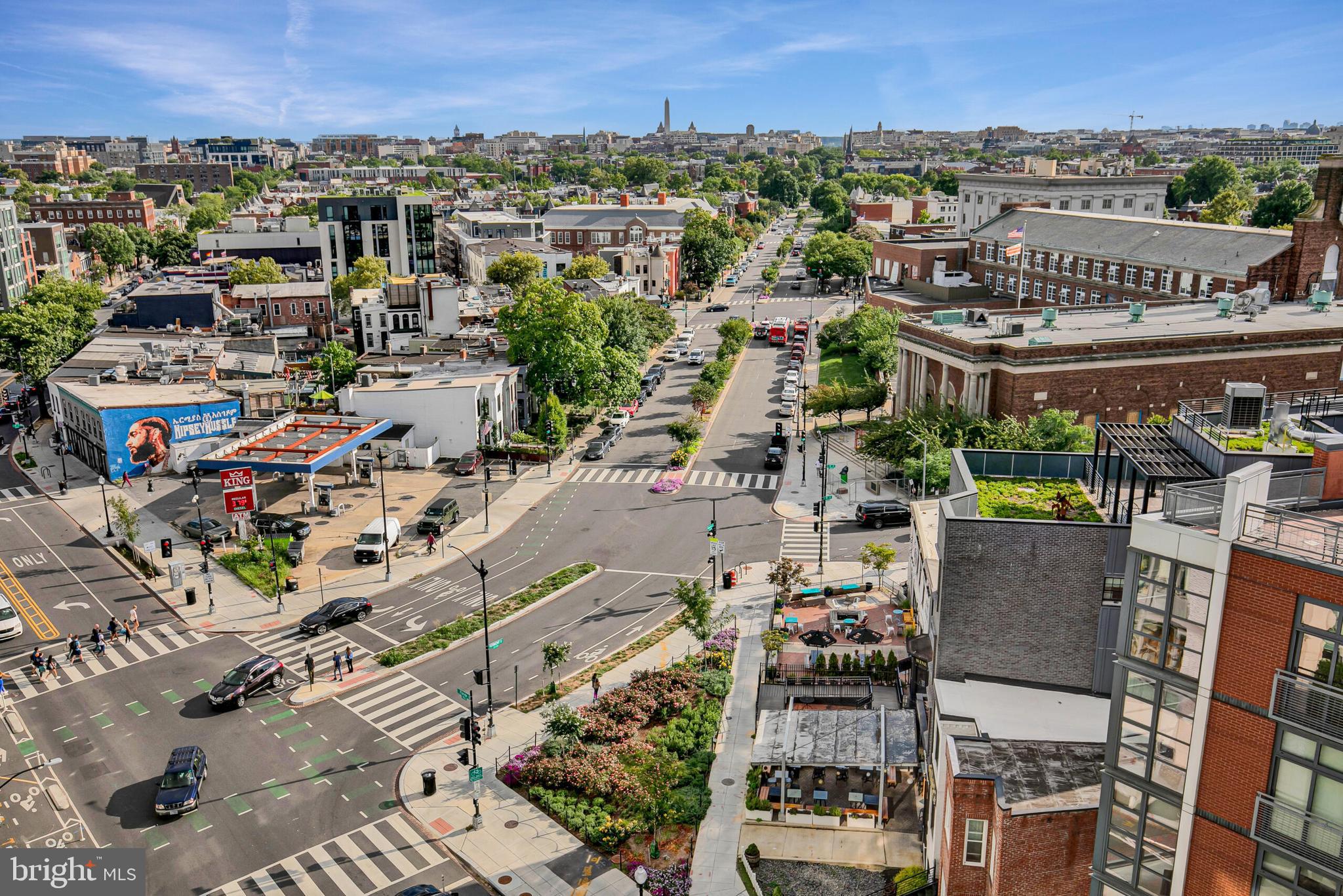 929 Florida Avenue Northwest, Unit 2001 Washington, DC 20001 - Photo 28 of 34 an aerial view of a city