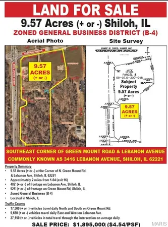 $1,895,000 | 3416 Lebanon Avenue, Shiloh, IL 62221