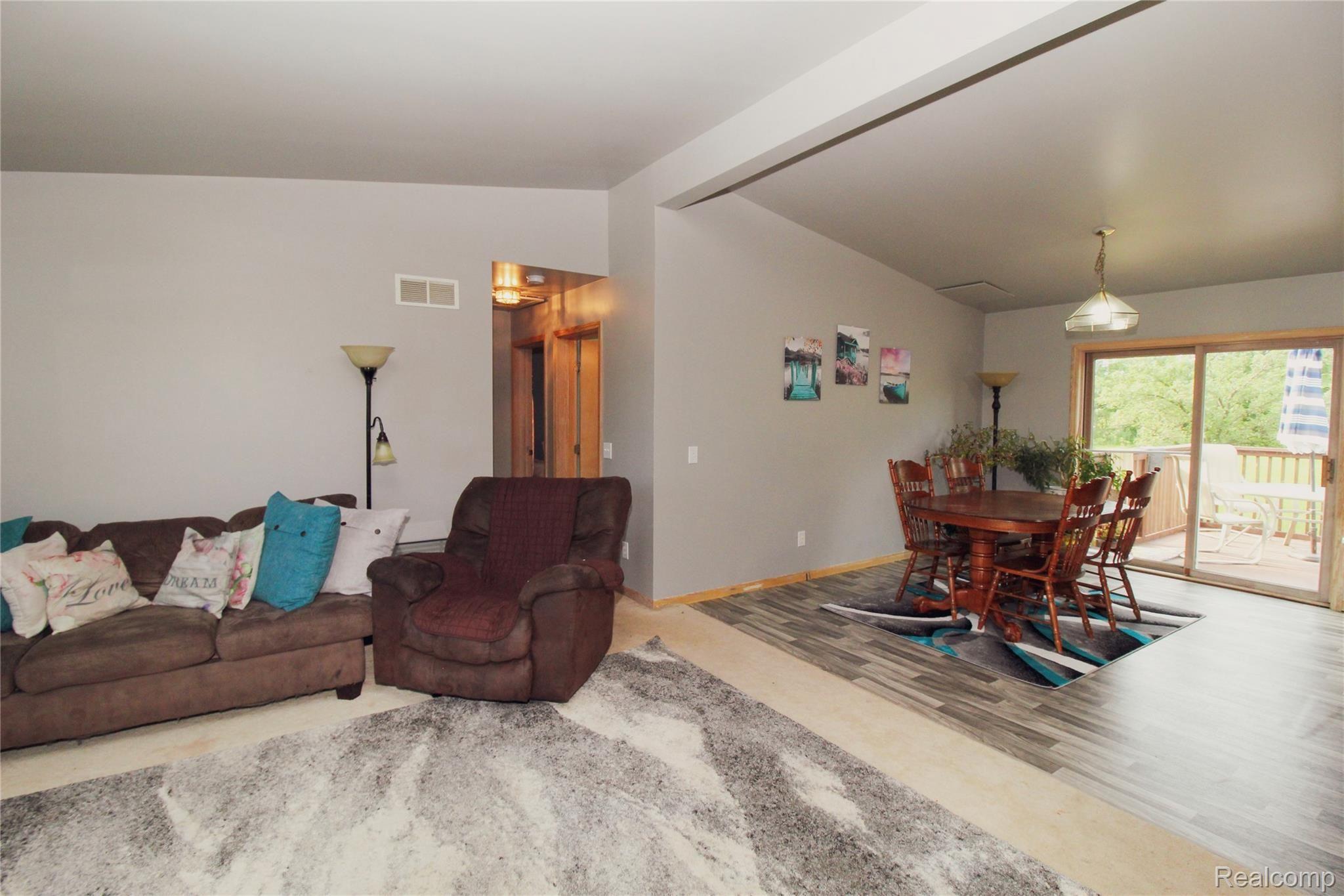 7412 Ross Road Almont, MI 48003 - Photo 13 of 44 Living Room to Dining Room.jpg