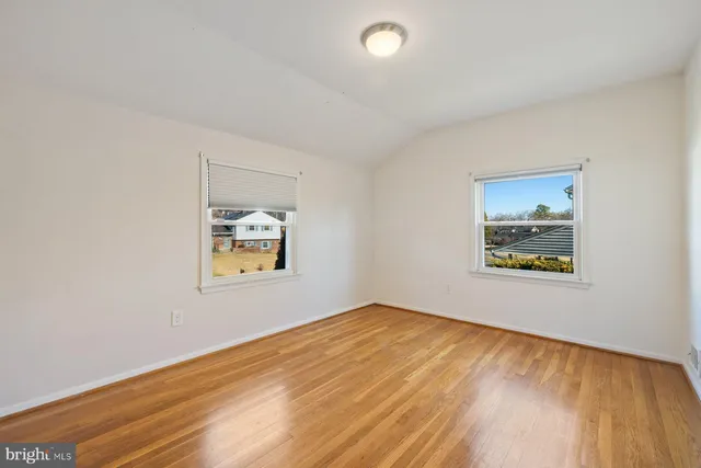 wooden floor in a room