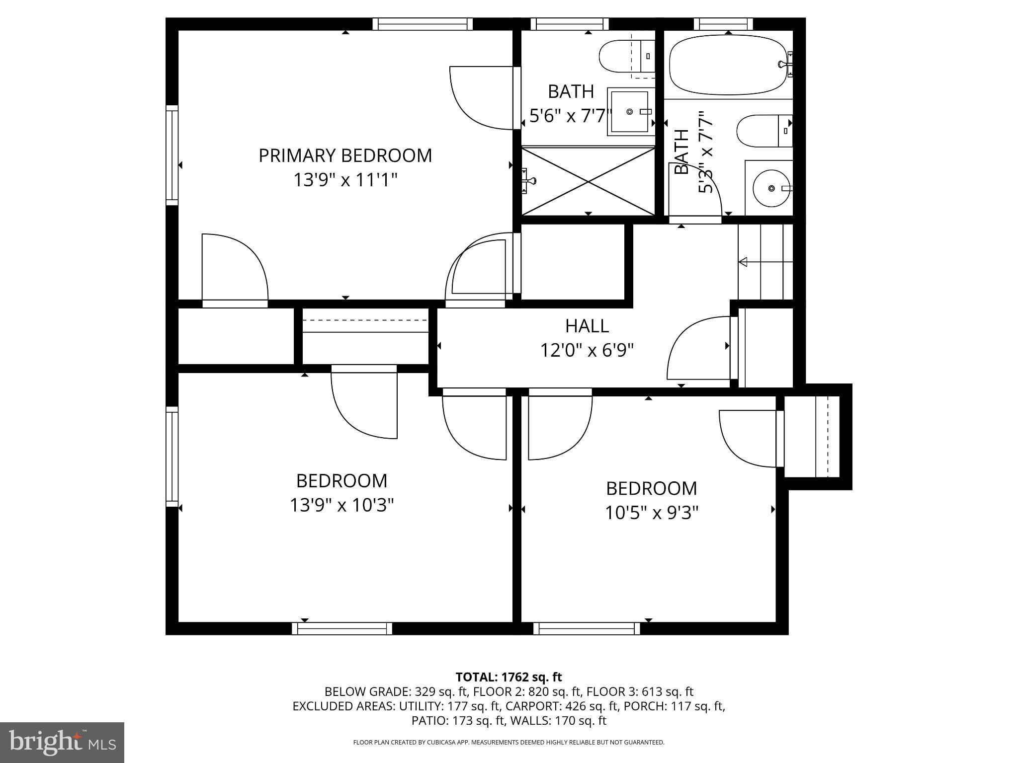 3151 Castleleigh Road Silver Spring, MD 20904 - Photo 42 of 42 Spacious floor plan with three bedrooms.
