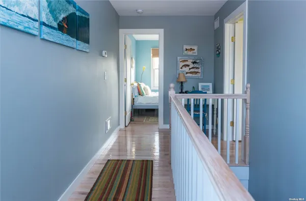 a view of a balcony