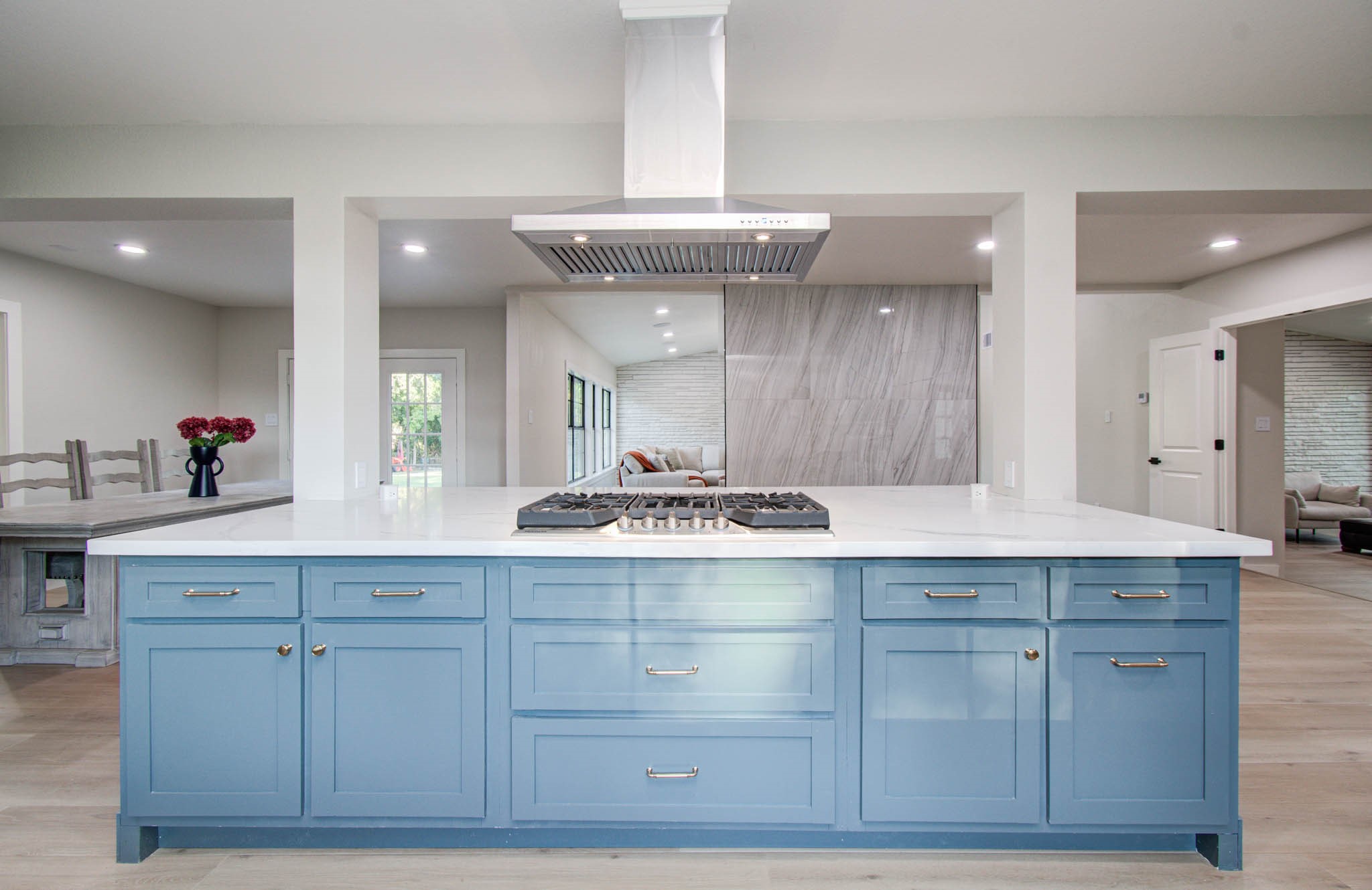 116 Laughlin Road Eagle Lake, TX 77434 - Photo 15 of 41 a large kitchen with a sink and cabinets
