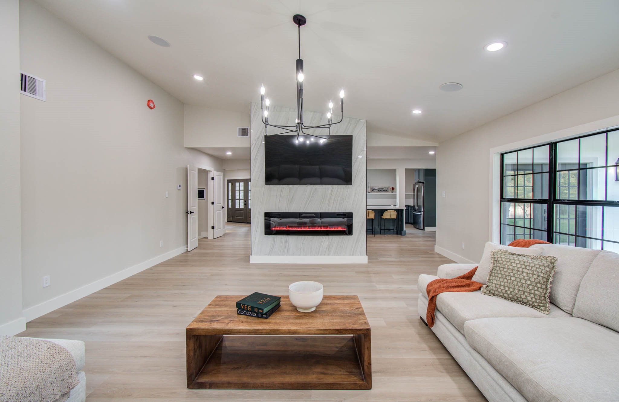 116 Laughlin Road Eagle Lake, TX 77434 - Photo 24 of 41 a living room with furniture and a flat screen tv