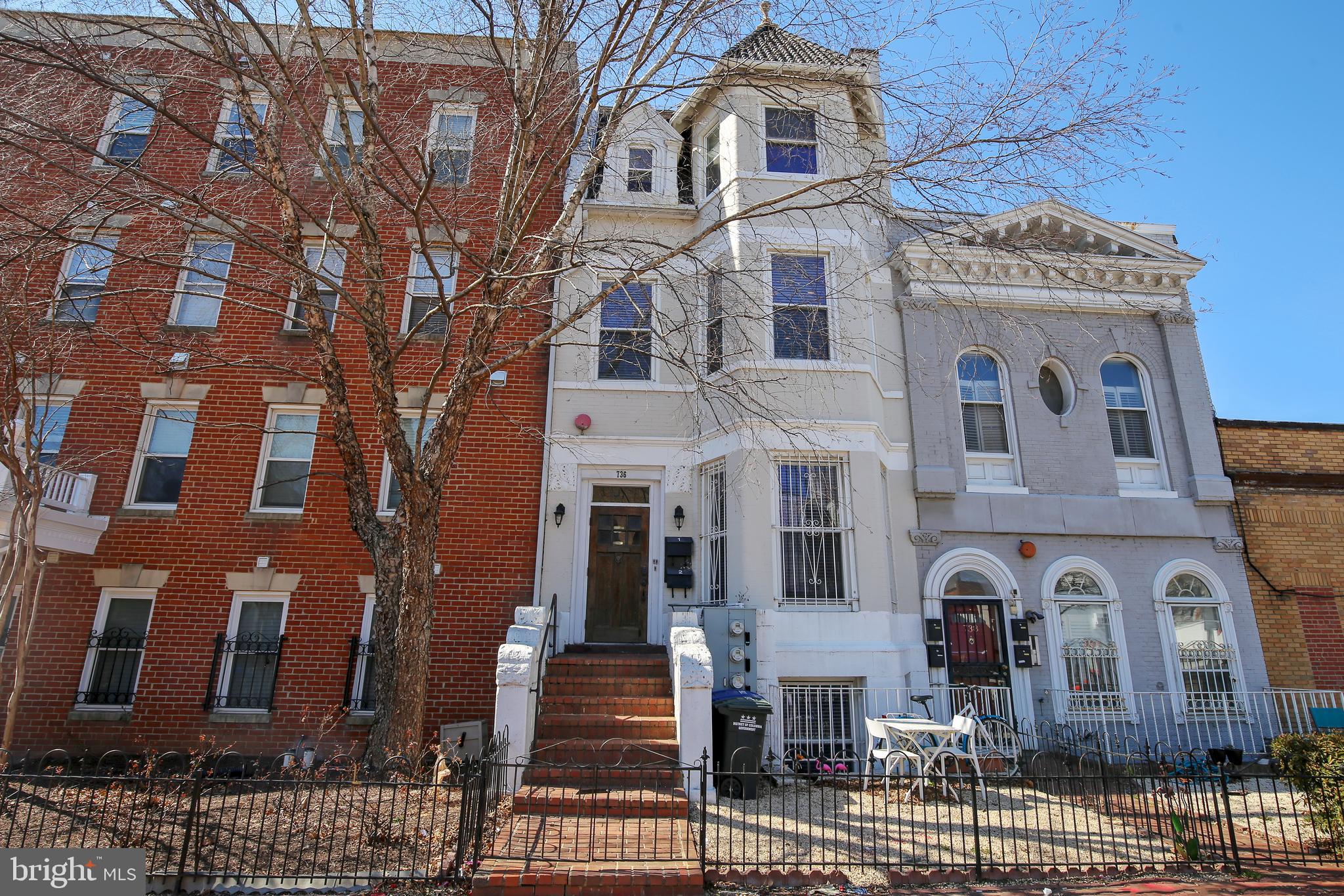 736 11th Street Northeast Washington, DC 20002 - Photo 1 of 43 Front elevation