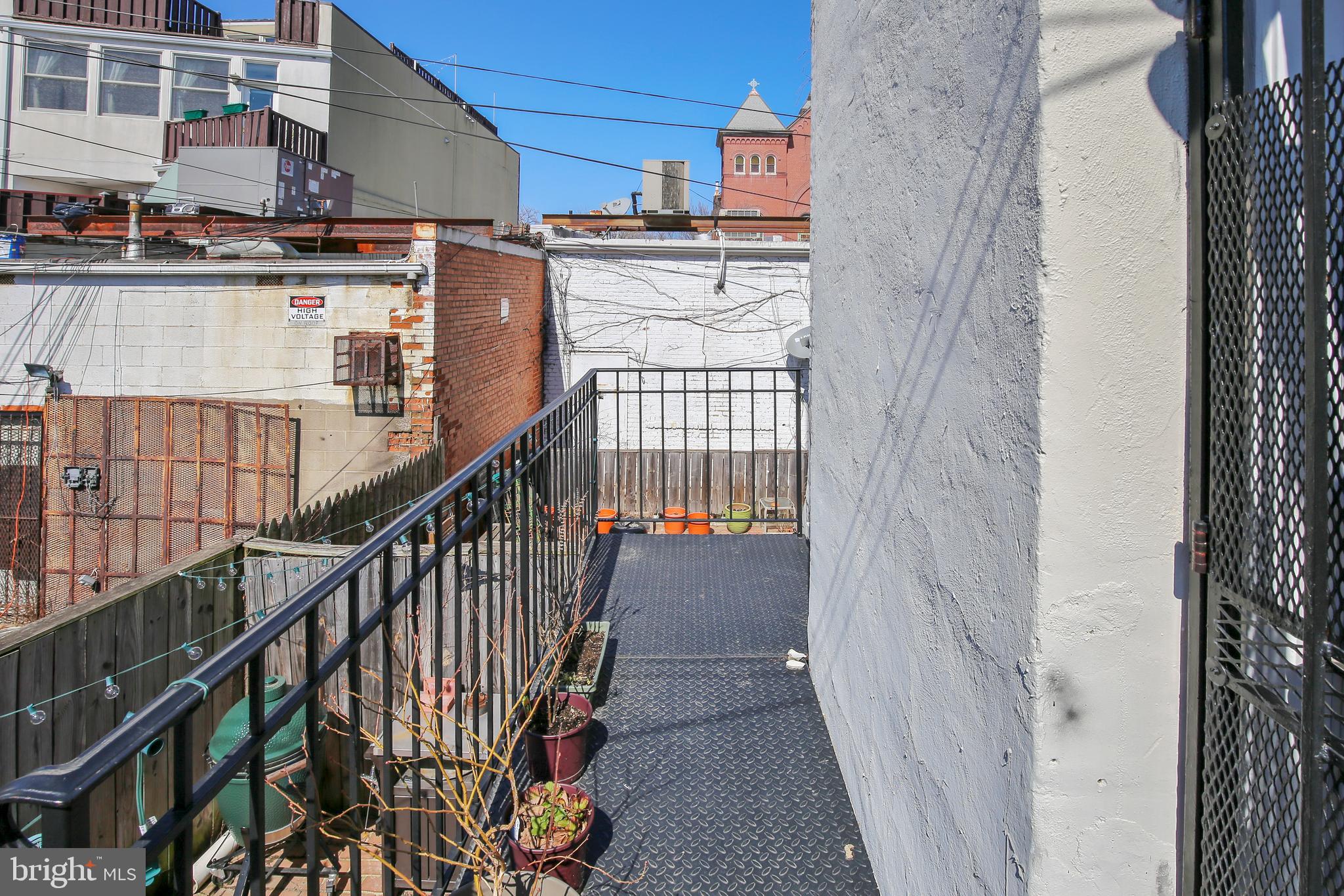 736 11th Street Northeast Washington, DC 20002 - Photo 40 of 43 Unit 2 Main Balcony